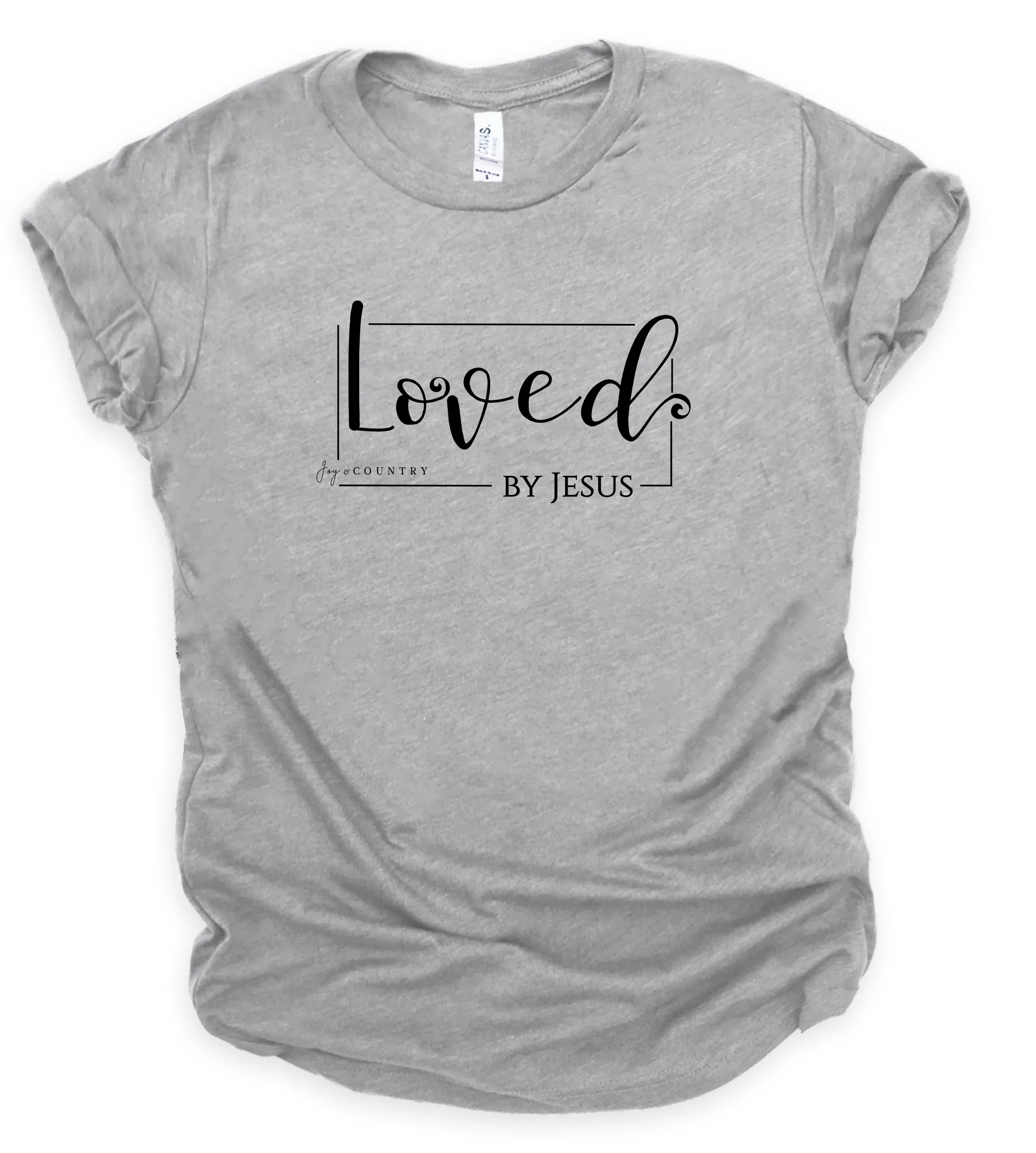 Loved by Jesus - Unisex Crew-Neck Tee