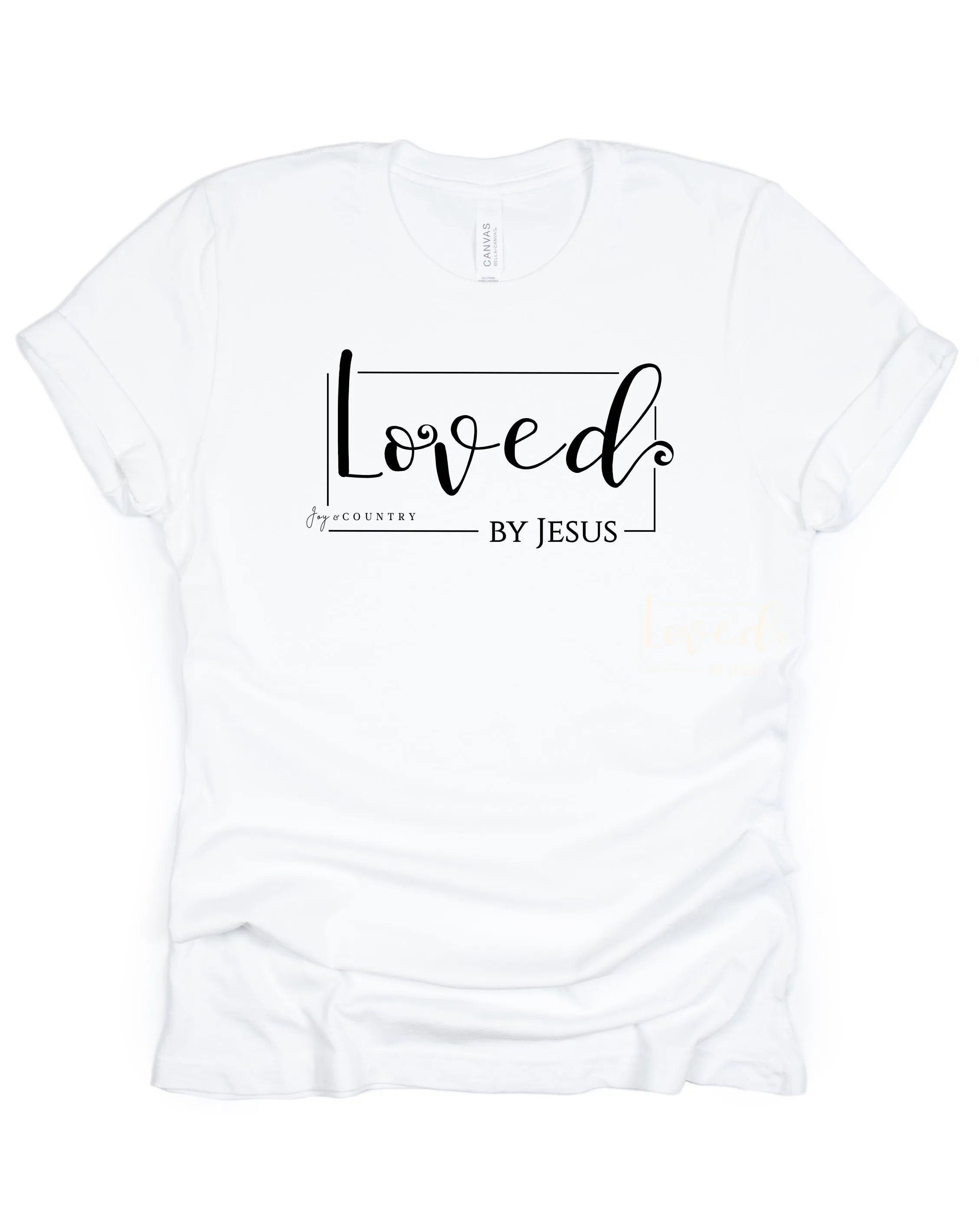 Loved by Jesus - Unisex Crew-Neck Tee