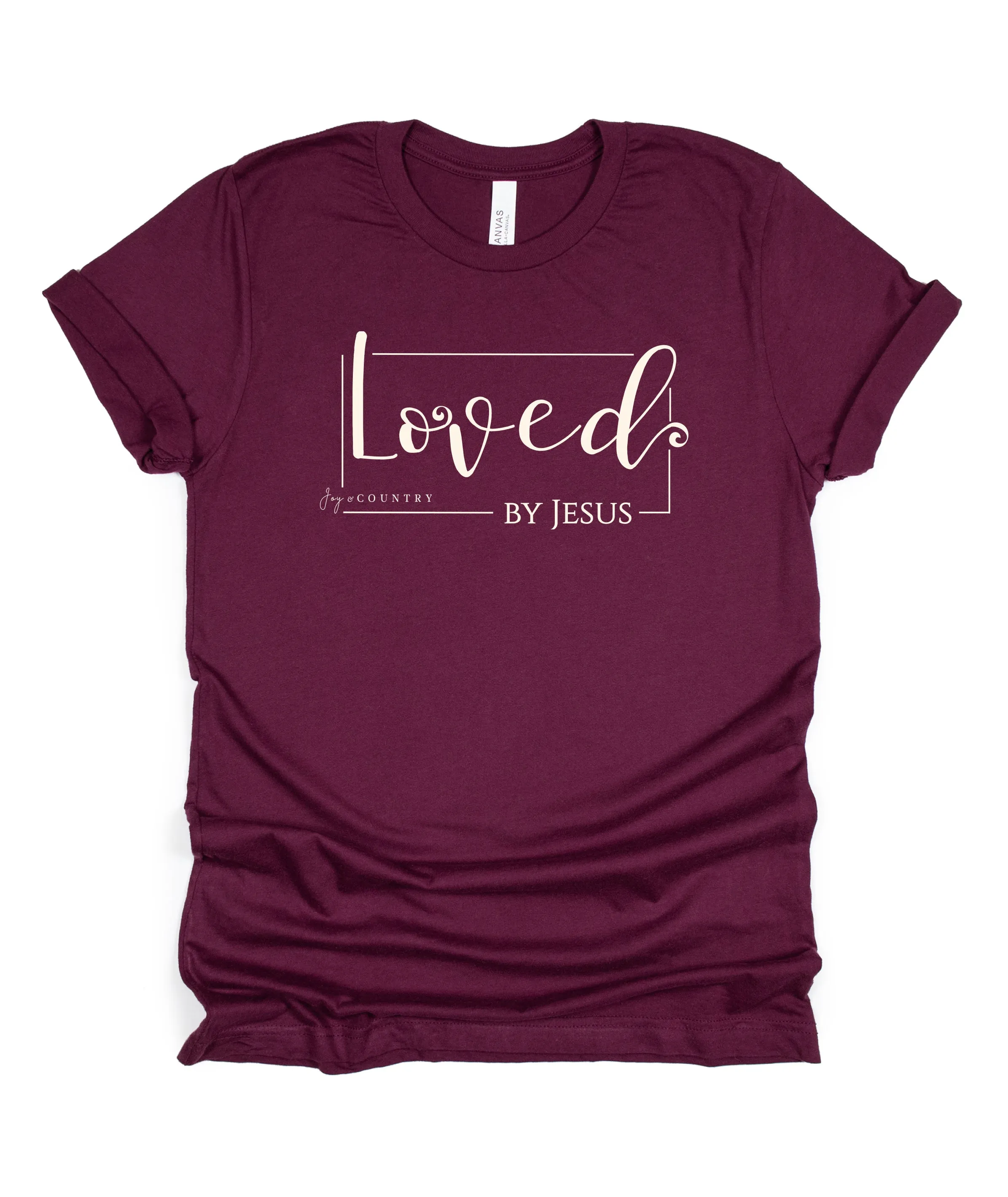 Loved by Jesus - Unisex Crew-Neck Tee