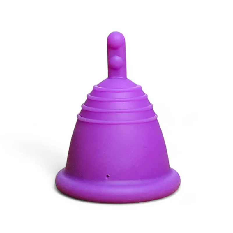 Low Cervix MeLuna Menstrual Cup (USA/FDA version) Stem, Shorty, SPORT