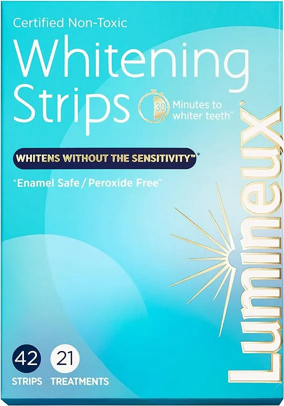 Lumineux Teeth Whitening Strips: 7 Enamel-Safe Treatments for Sensitivity-Free Whitening - Dentist-Formulated & Non-Toxic