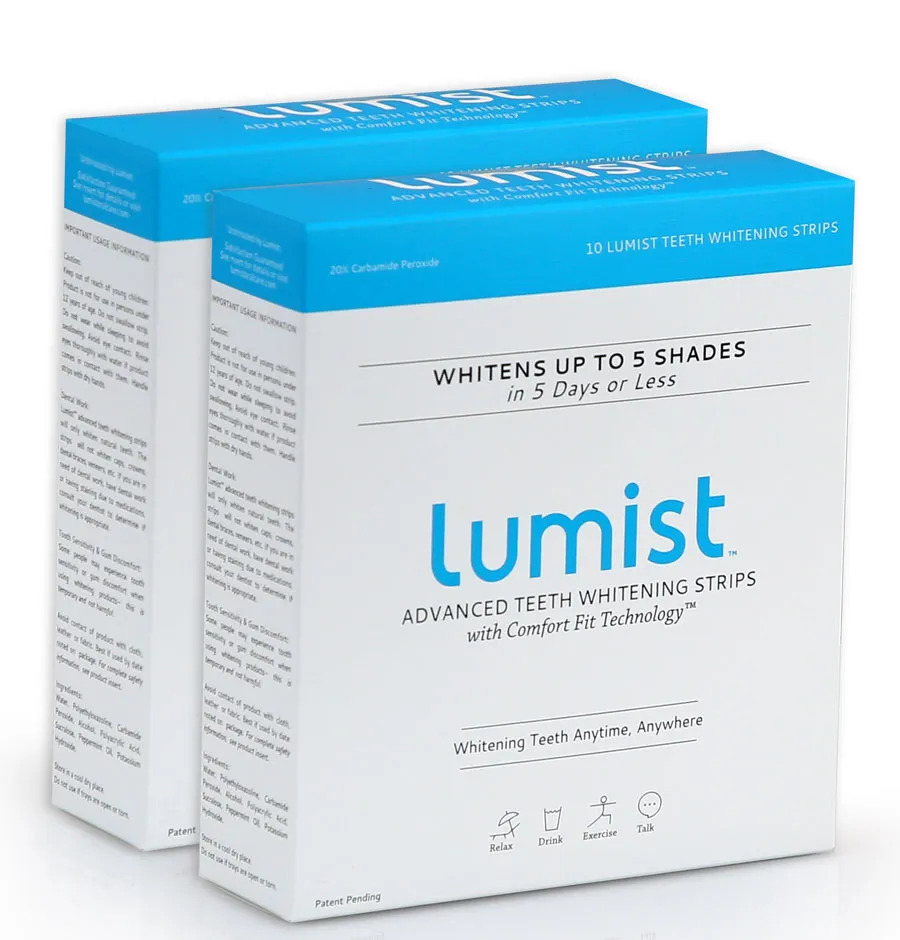 Lumist Advanced Teeth Whitening Strips (FB)