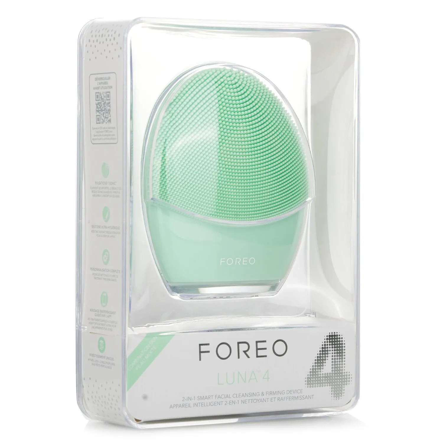 Luna 4 2-In-1 Smart Facial Cleansing & Firming Device (Combination Skin)