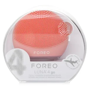 Luna 4 Go Facial Cleansing & Massaging Device - # Peach Perfect