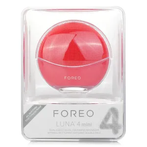 Luna 4 Mini Dual-Sided Facial Cleansing Massager - # Coral