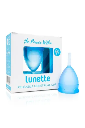 Lunette Menstrual Cup Aqua Blue Model No2