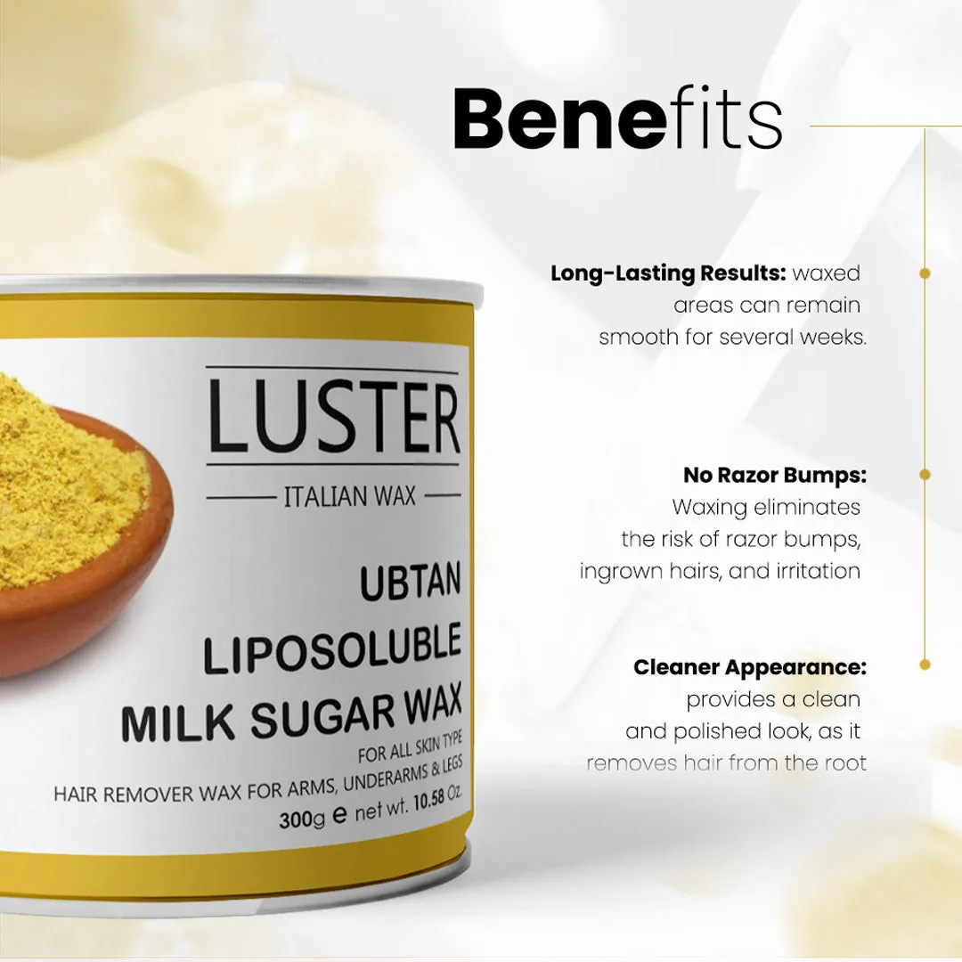 Luster Ubtan Hair Removal Hot Wax - 300ml