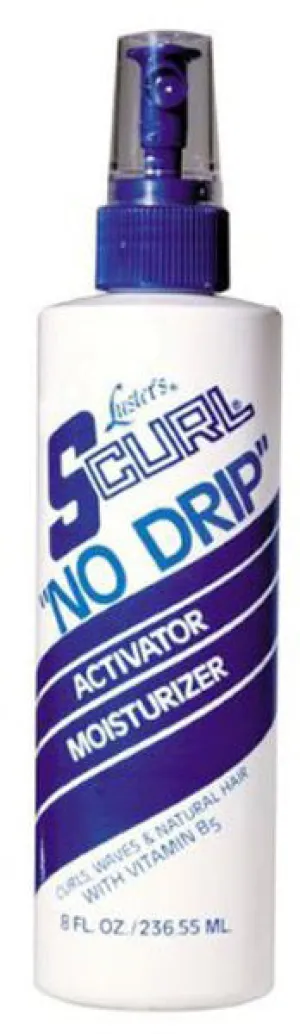 LUSTER'S S-CURL - No Drip Activator - 8 fl. oz. (236 ml)