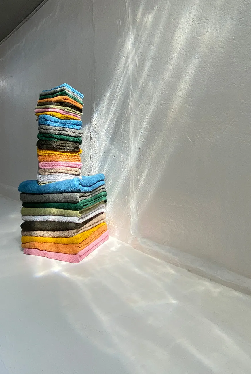 Luxury Bath Towel Sets in Curry Color