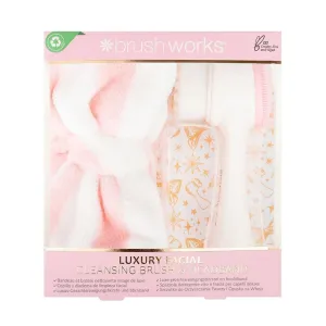 Luxury Facial Cleansing Brush & Headband Set