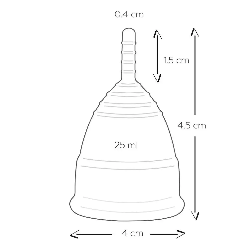Mae b Intimate Health 2 Pink Small Menstrual Cups