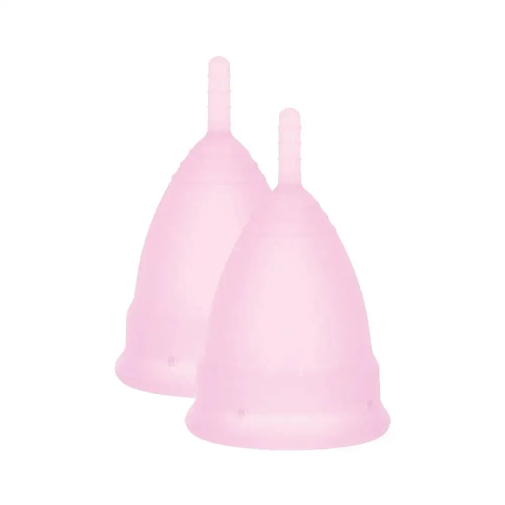 Mae b Intimate Health 2 Pink Small Menstrual Cups