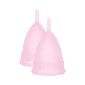 Mae b Intimate Health 2 Pink Small Menstrual Cups
