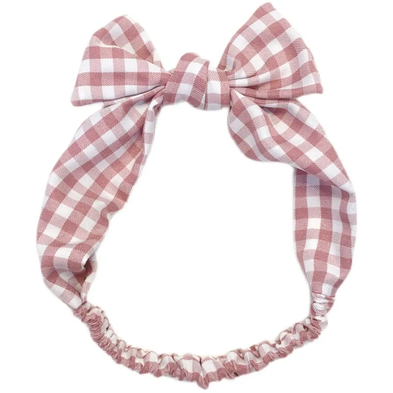 Magical Meadow Plaid Delight Children's Hair Band