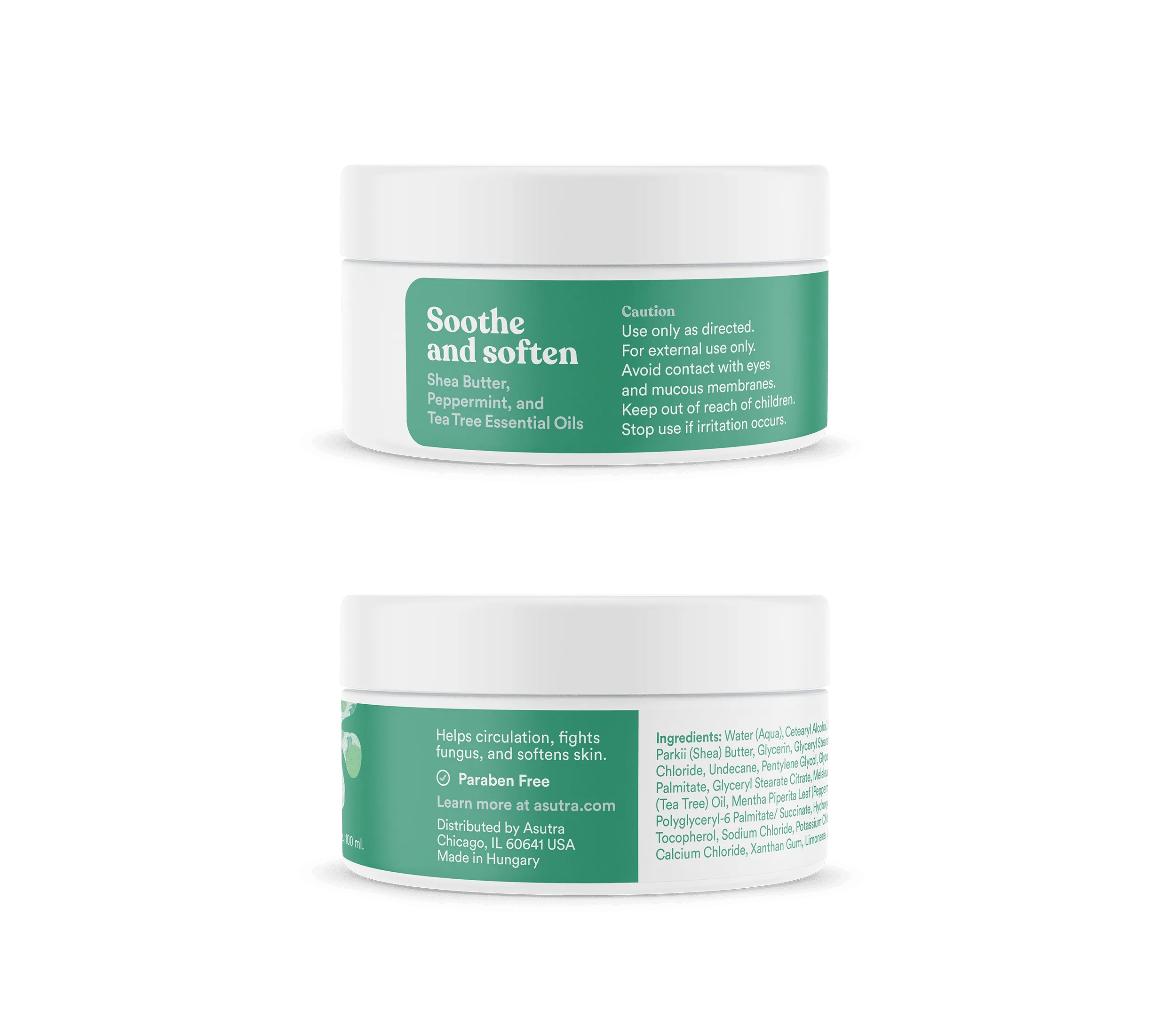 Magnesium Foot Cream with Mint