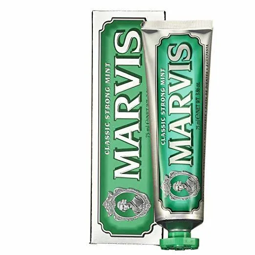 Marvis Classic Strong Mint Toothpaste - 3.8 oz
