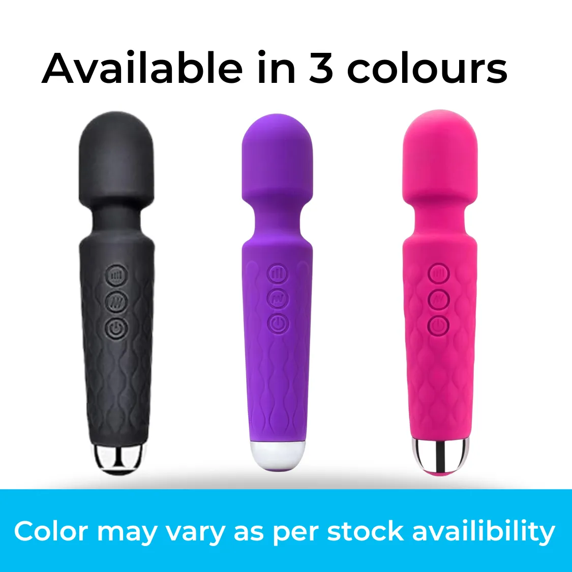 Massage Wand Personal Body Massager Wireless Rechargeable for Pain Relief, Cordless Handheld Vibration Massage Machine JSB HF56 Pro