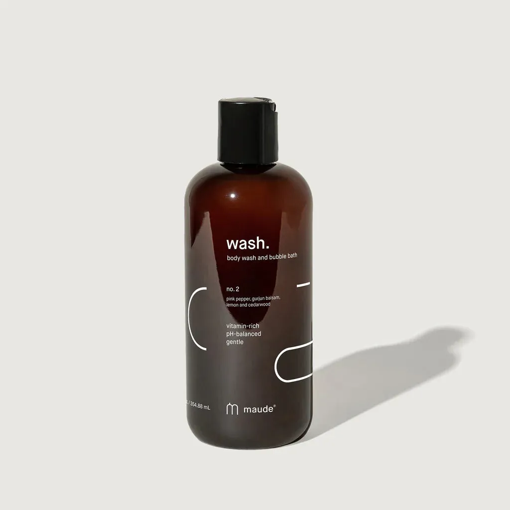 Maude Wash - Body Wash & Bubble Bath 355ml