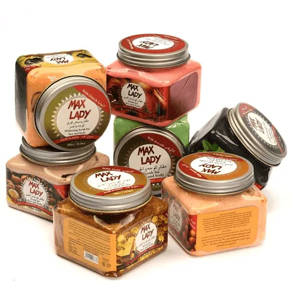 Max Lady Face & Body Scrub Rice - 300ml