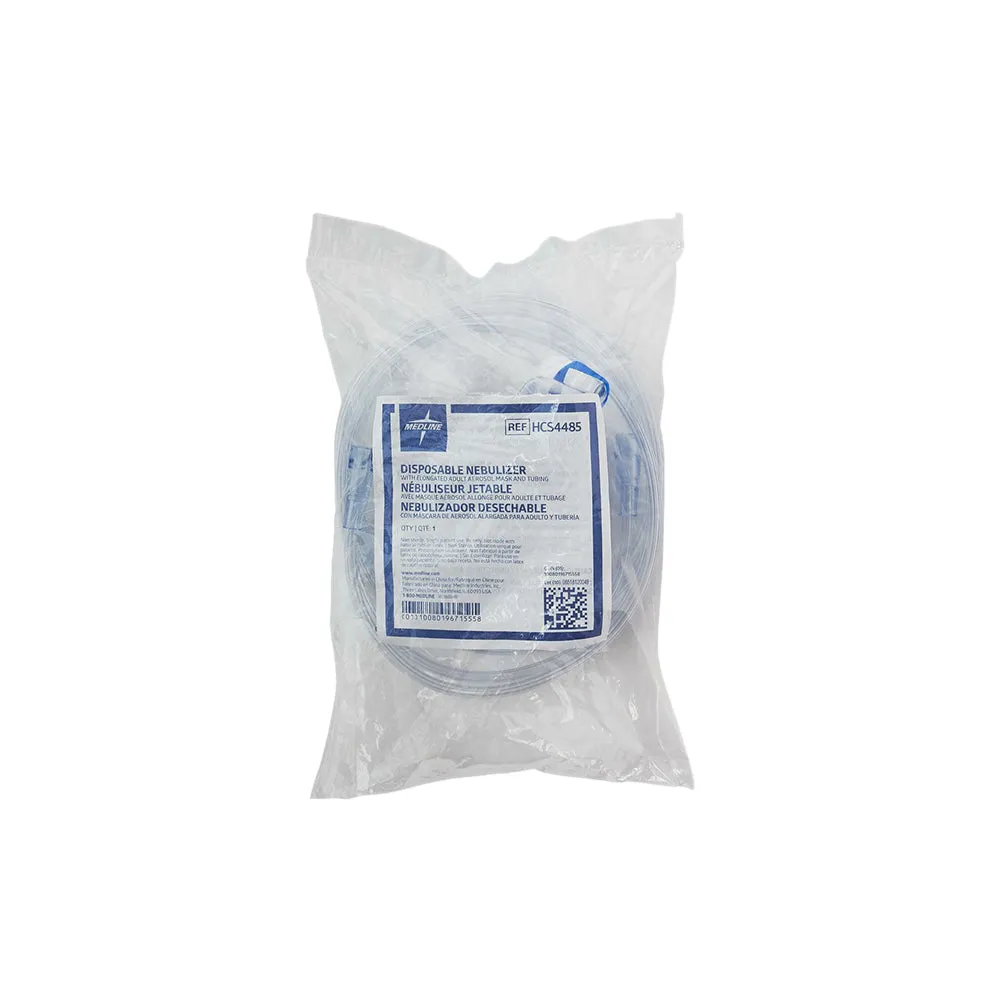 Medline Disposable Handheld Adult Nebulizer Kit with Mask