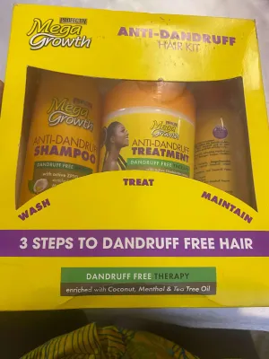 Mega Growth Anti Dandruff Kit
