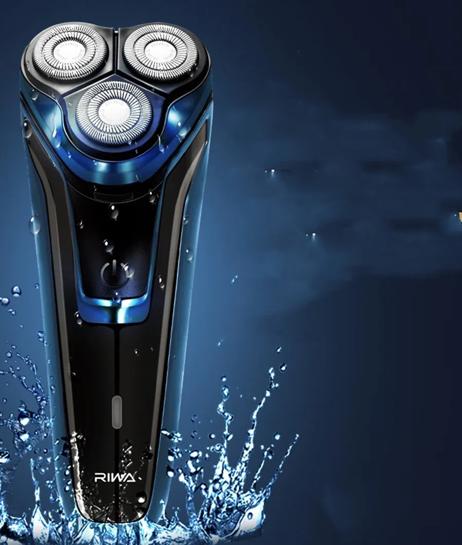 Men's Electric Three-Head Shaver