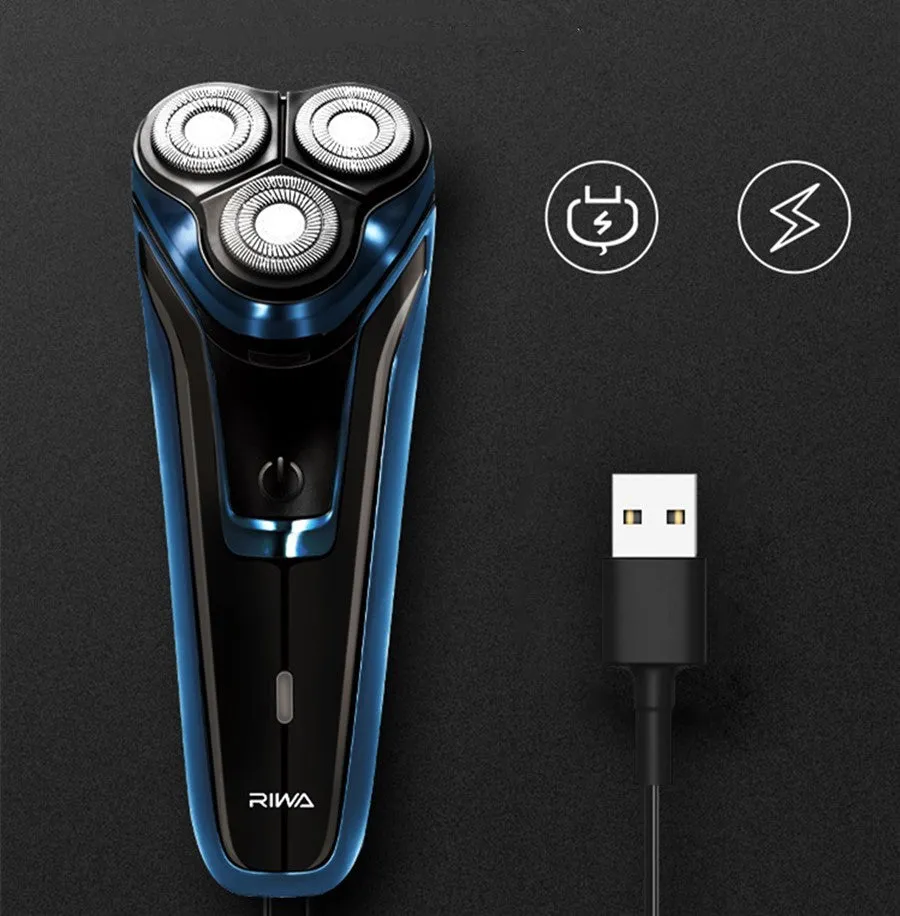Men's Electric Three-Head Shaver