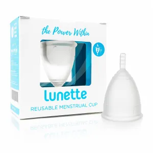 Menstrual Cup Clear, Size 2