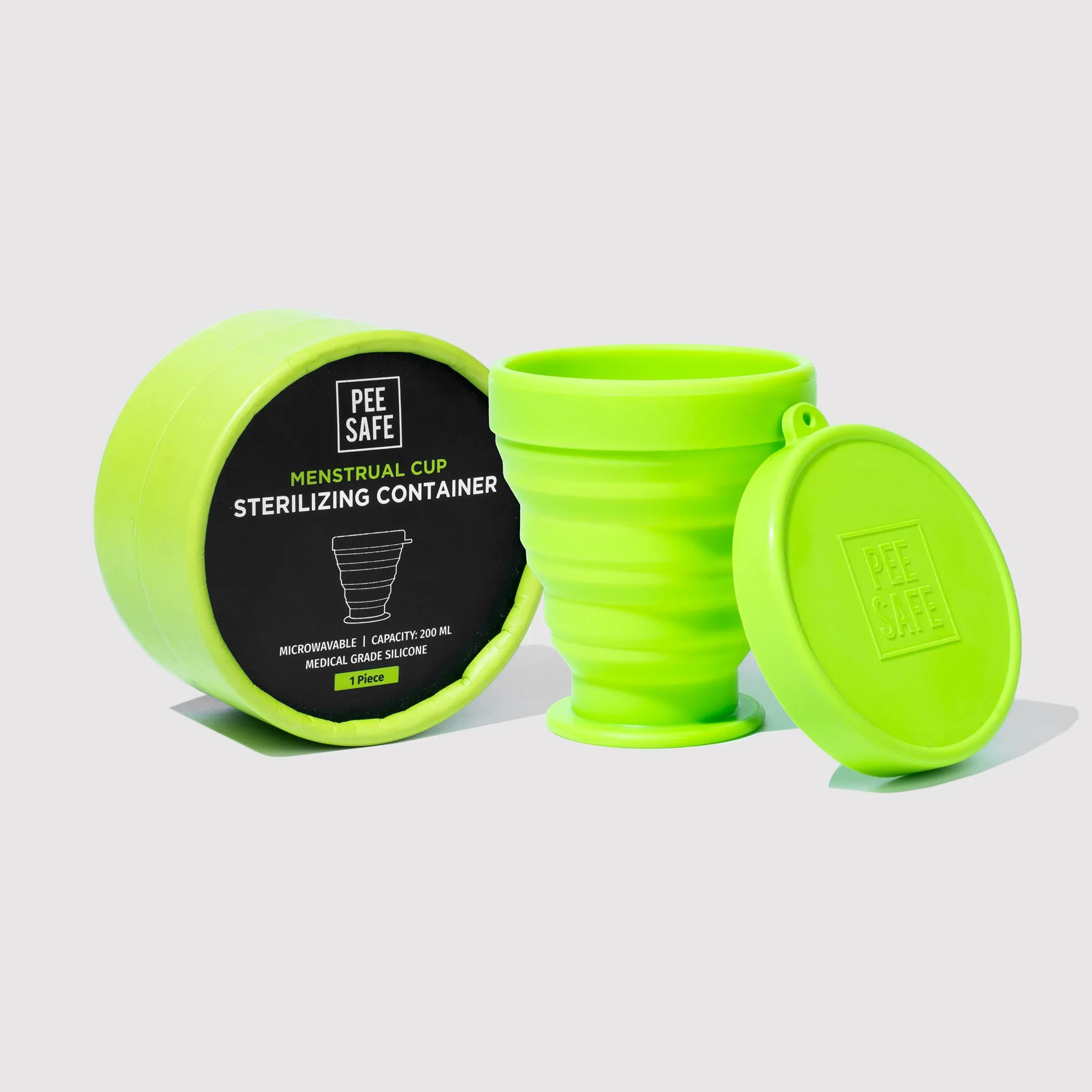 Menstrual Cup (S)   Sterilizer Container
