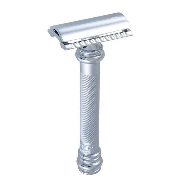 MERKUR 38C SAFETY RAZOR BARBER POLE CHROME