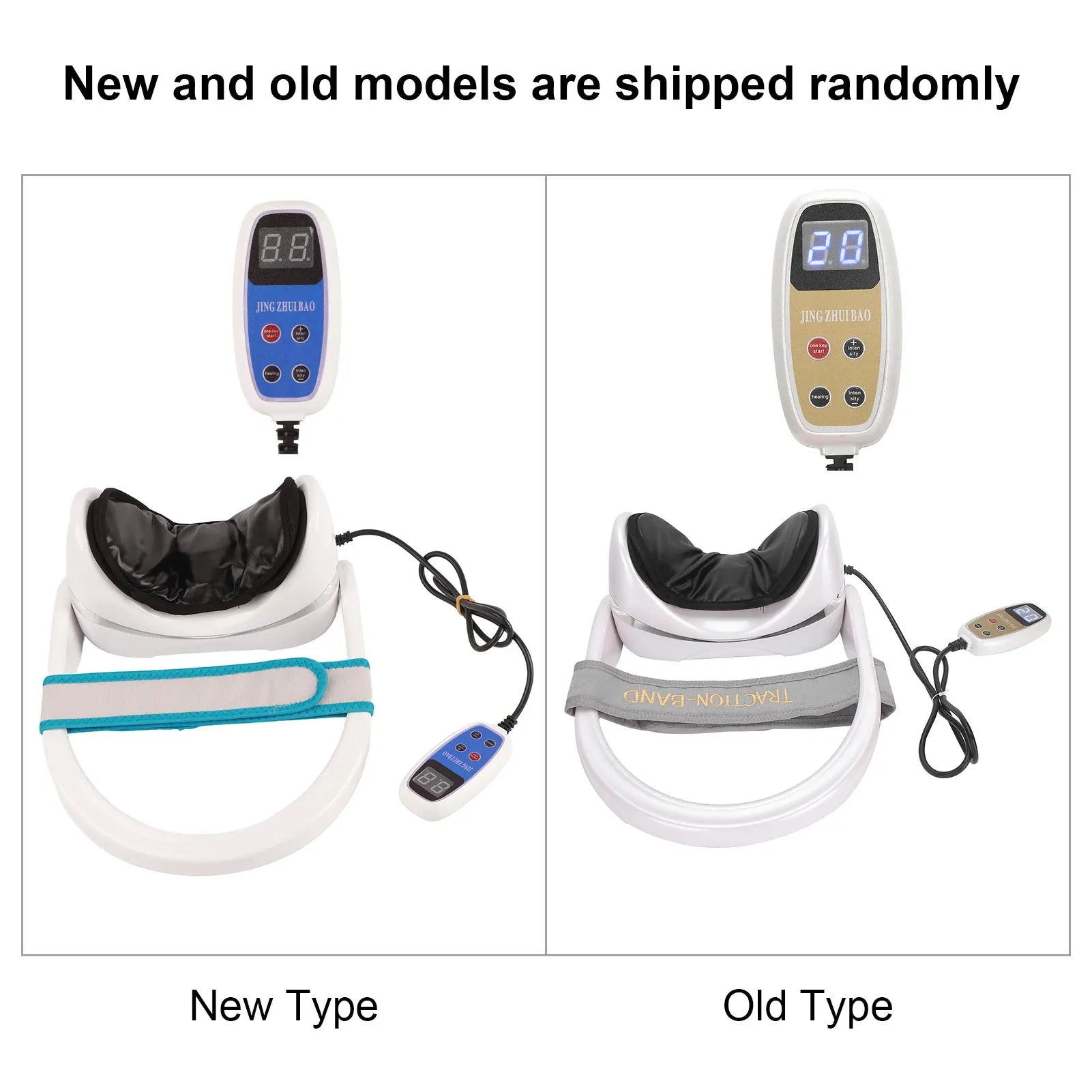 Meubon Electric Neck Massager I Infrared Heated Neck Airbag I Massage Pillow Shoulder Spine Shoulder Cervical Traction