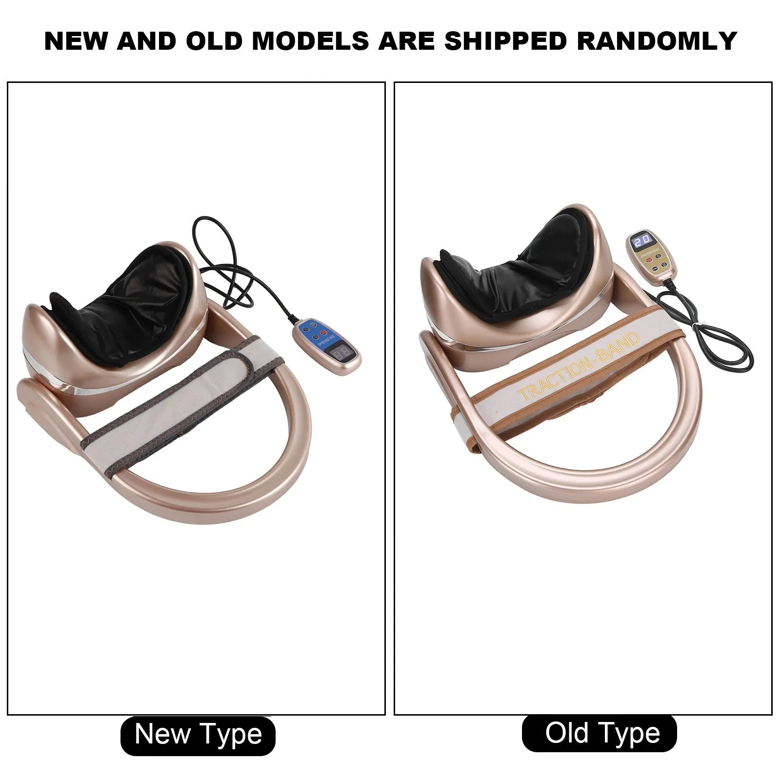 Meubon Electric Neck Massager I Infrared Heated Neck Airbag I Massage Pillow Shoulder Spine Shoulder Cervical Traction