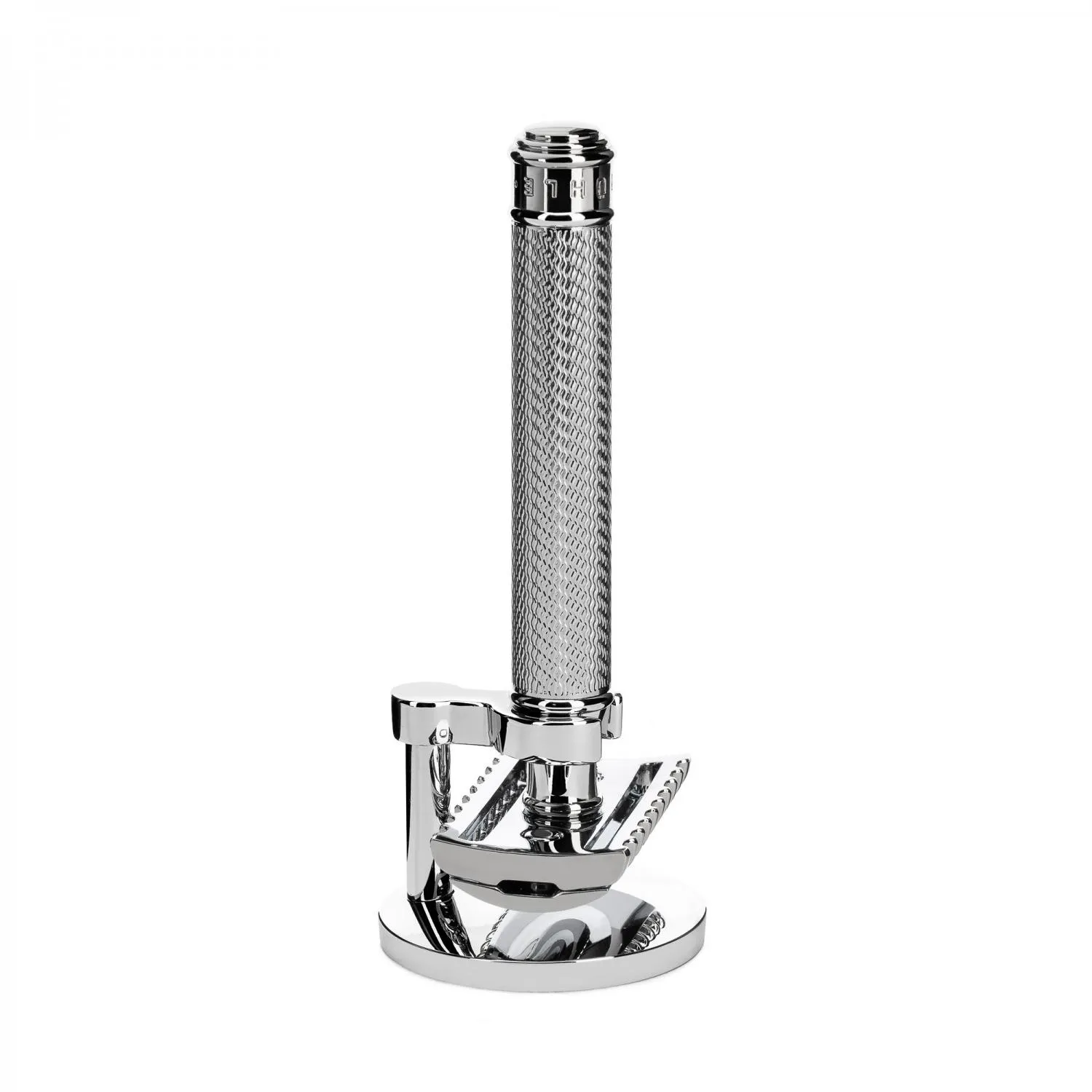 MÜHLE TRADITIONAL Safety Razor & Stand, Closed Comb