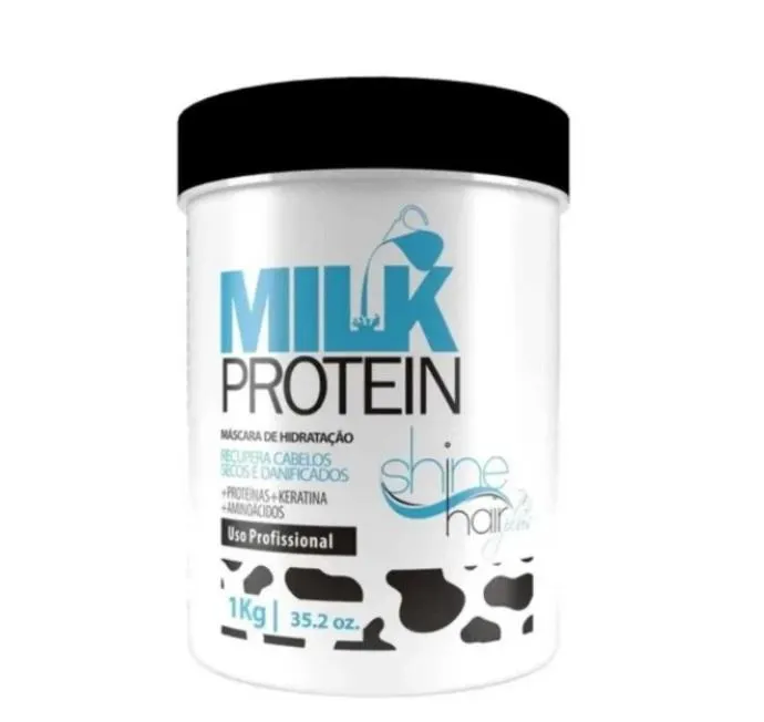 Milk Protein Dry Damaged Hair Moisturizing Treatment Mask 1Kg - Shine Hair