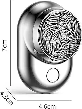 Mini Electric Shaver  ABS   Aluminum Model 2202
