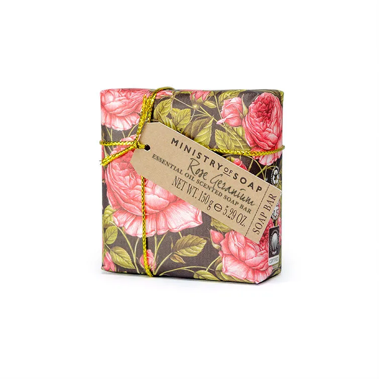 Ministry of Soap Rose Geranium 150g