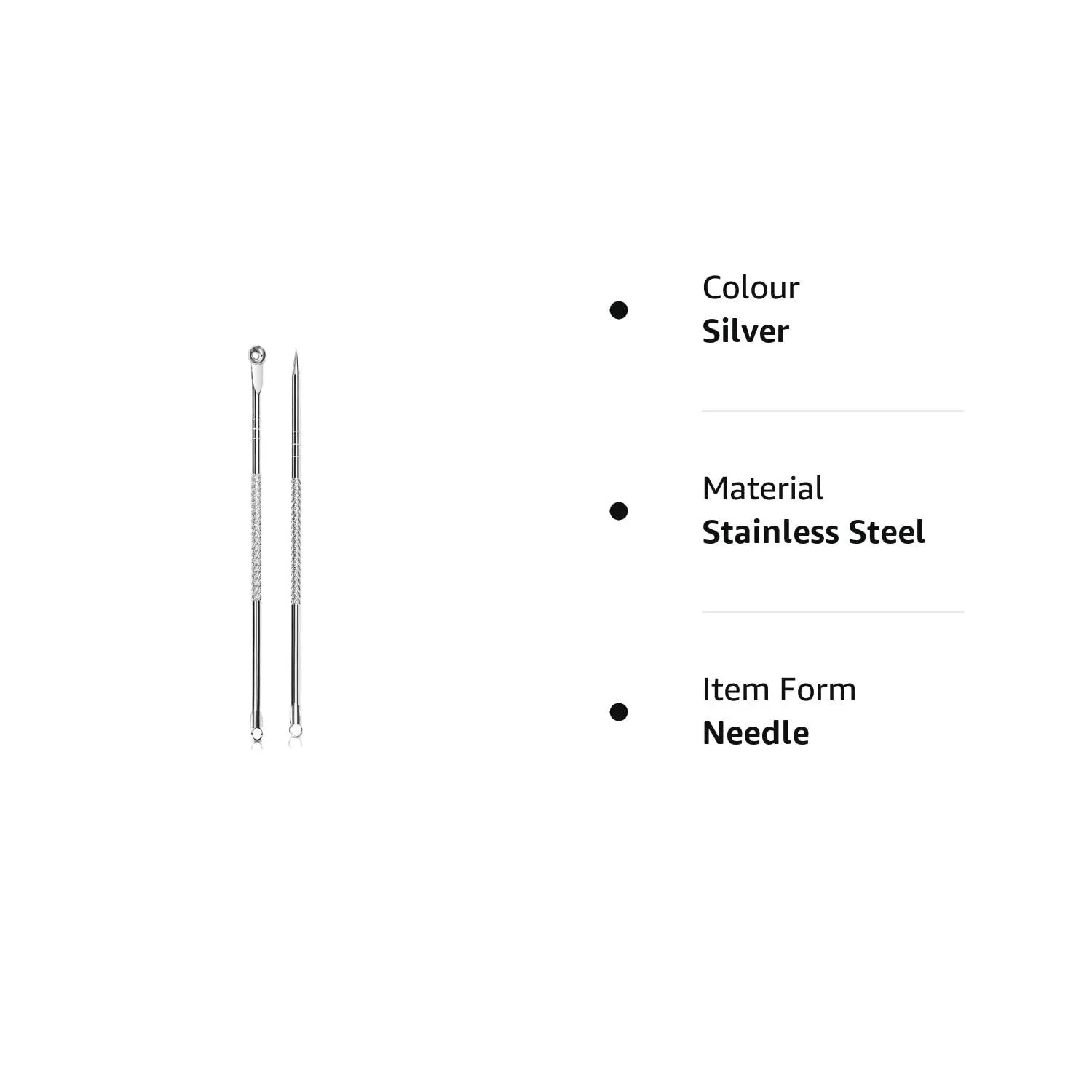 Miss Beauty New Stainless Steel Blackhead Remover Pin