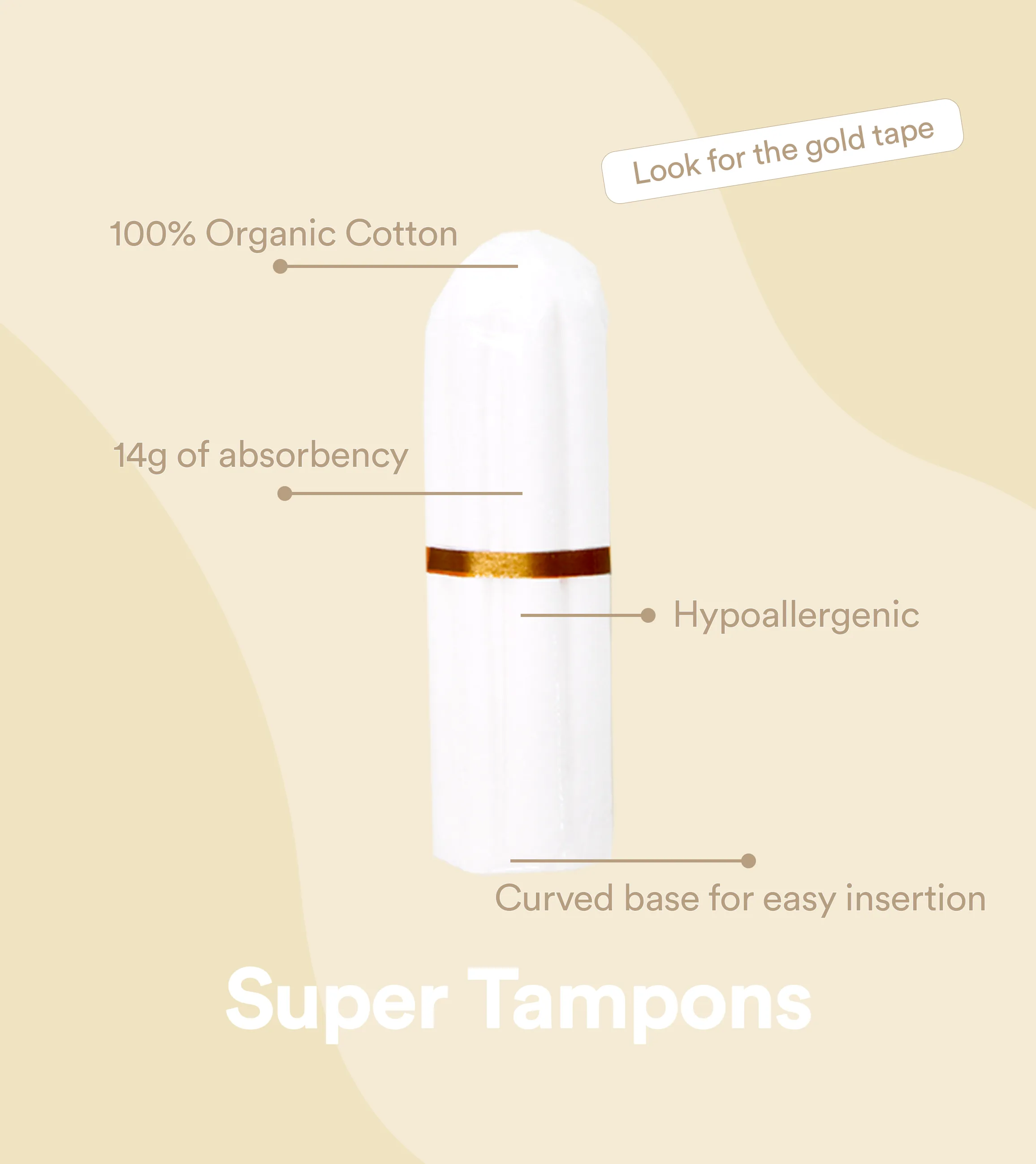 Mix & Match 50-Pack: Super Tampons & Regular Tampons