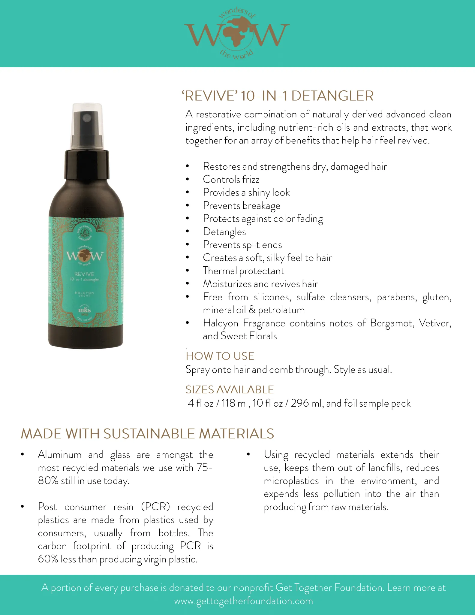 MKS eco WOW Fortify Design Cream