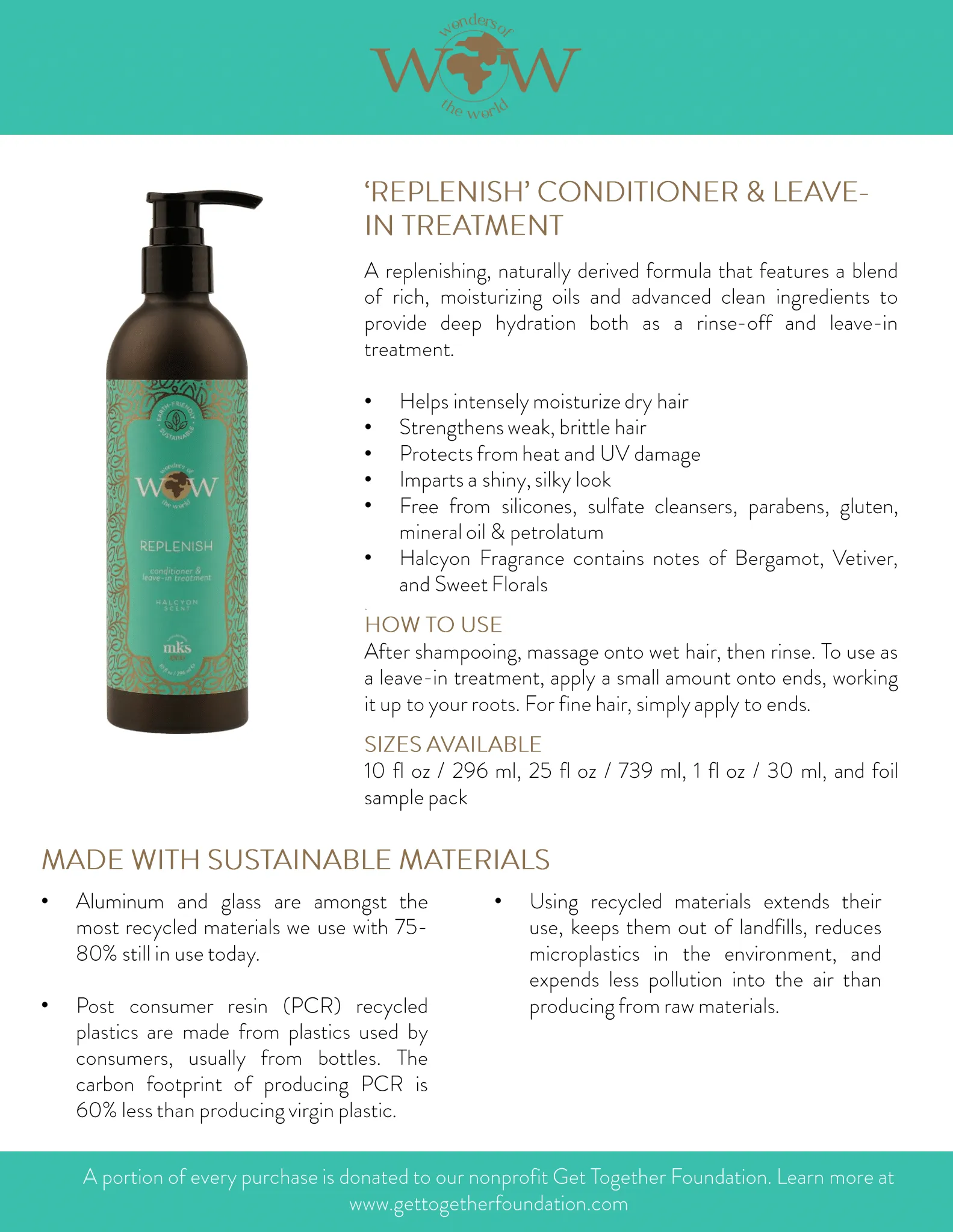 MKS eco WOW Fortify Design Cream