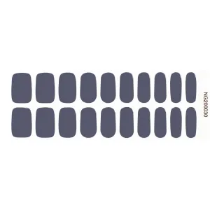 Morning Mist | Dark Blue Gel Nail Wraps