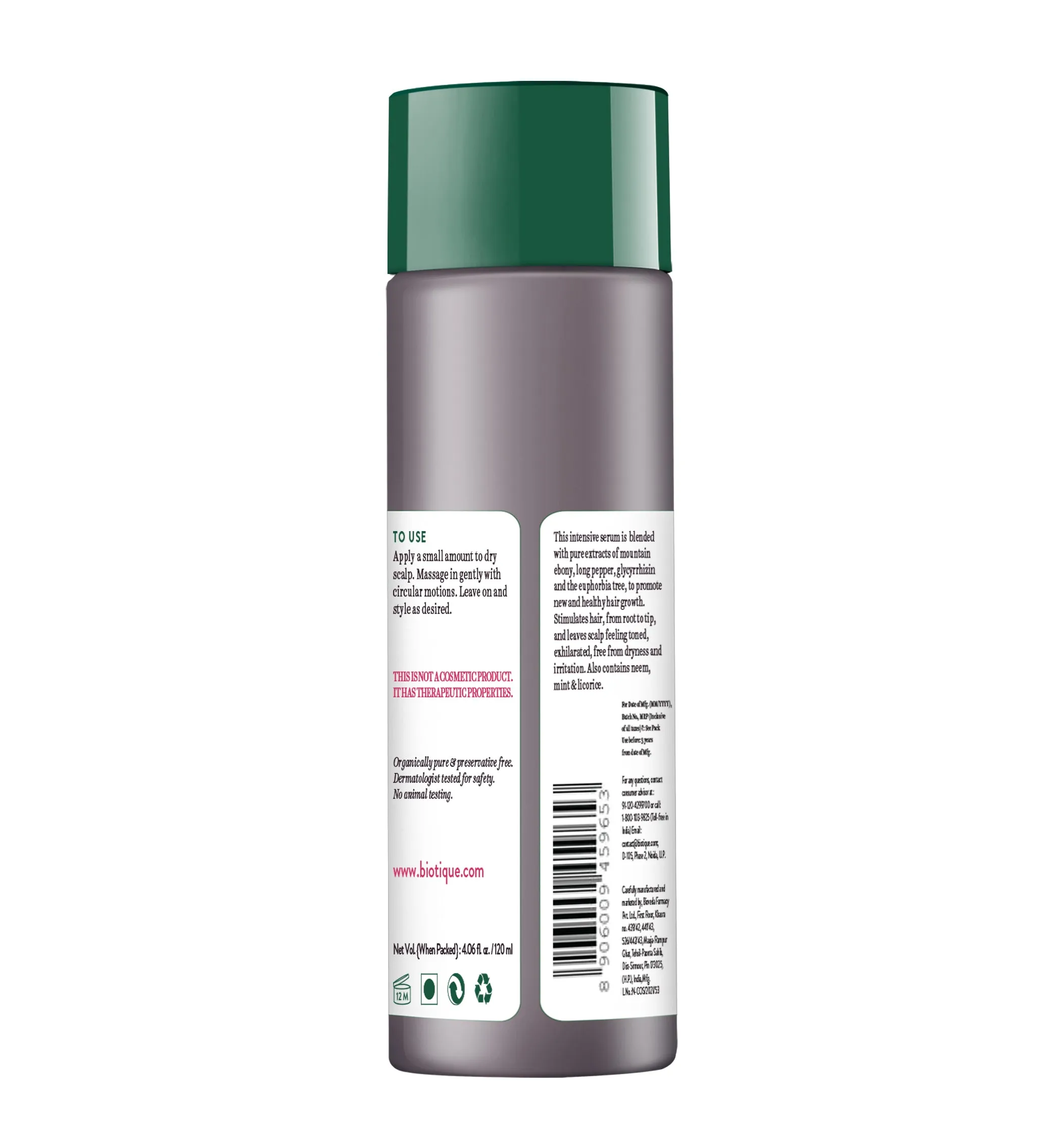 Mountain Ebony Anti Hair Fall Hair Serum