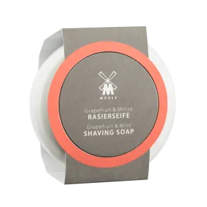 MUHLE SHAVING SOAP IN PORCELAIN BOWL- GRAPEFRUIT & MINT