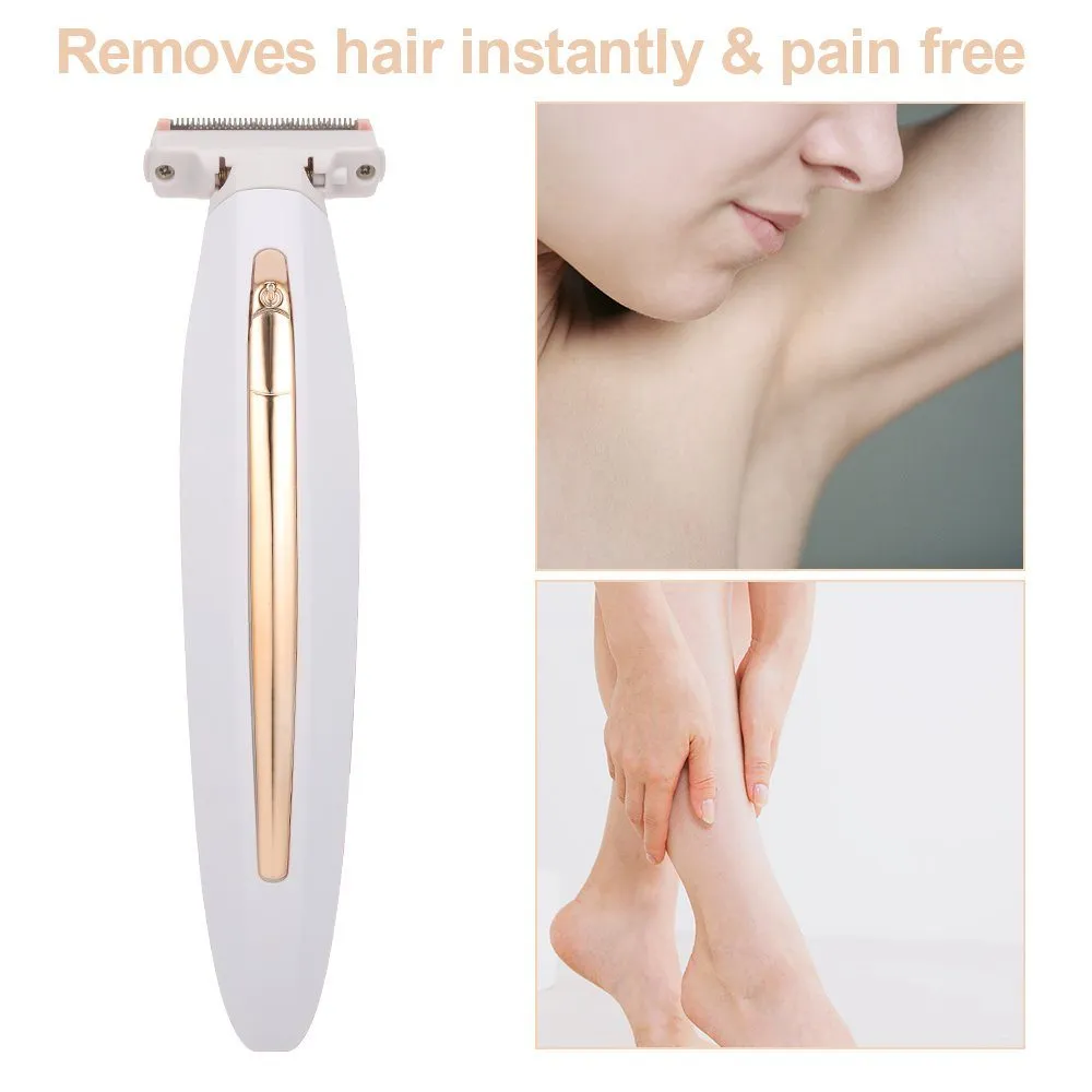 Multifunction Rechargeable Electric Shaver Body Hair Remover for Women
