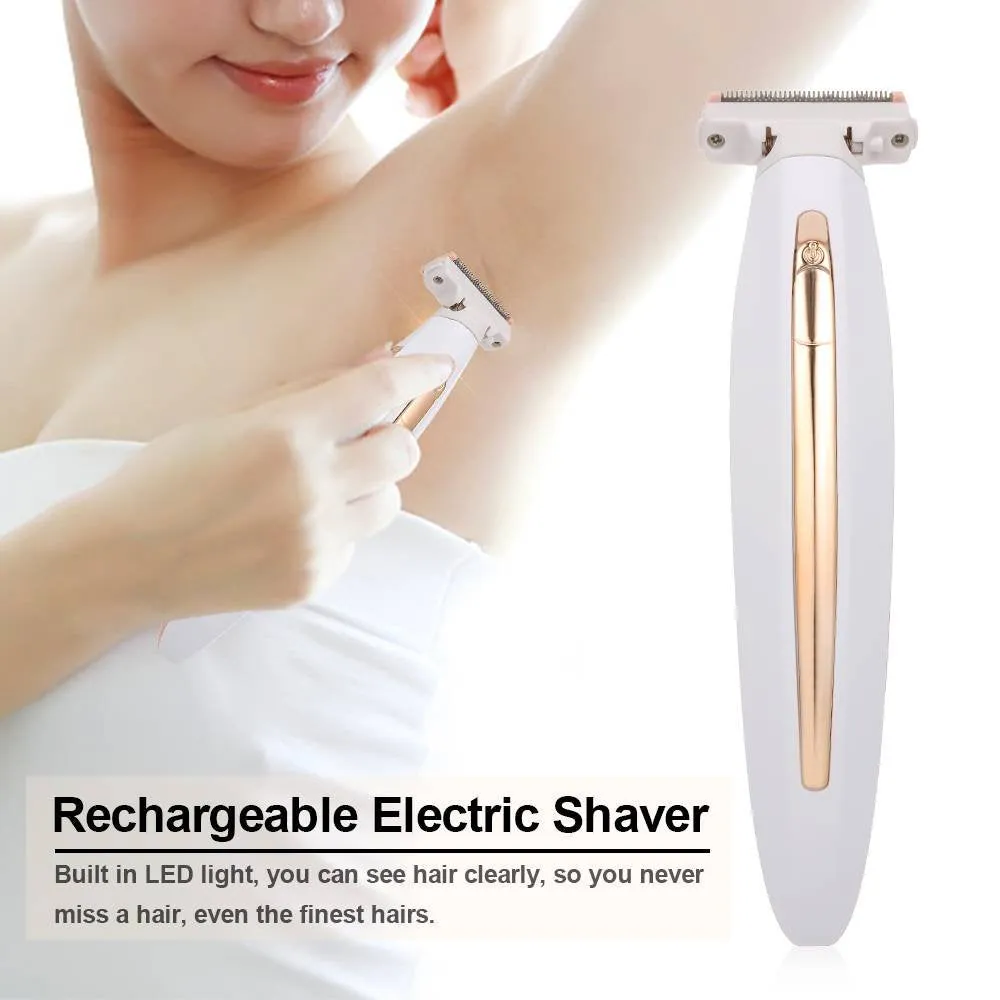 Multifunction Rechargeable Electric Shaver Body Hair Remover for Women