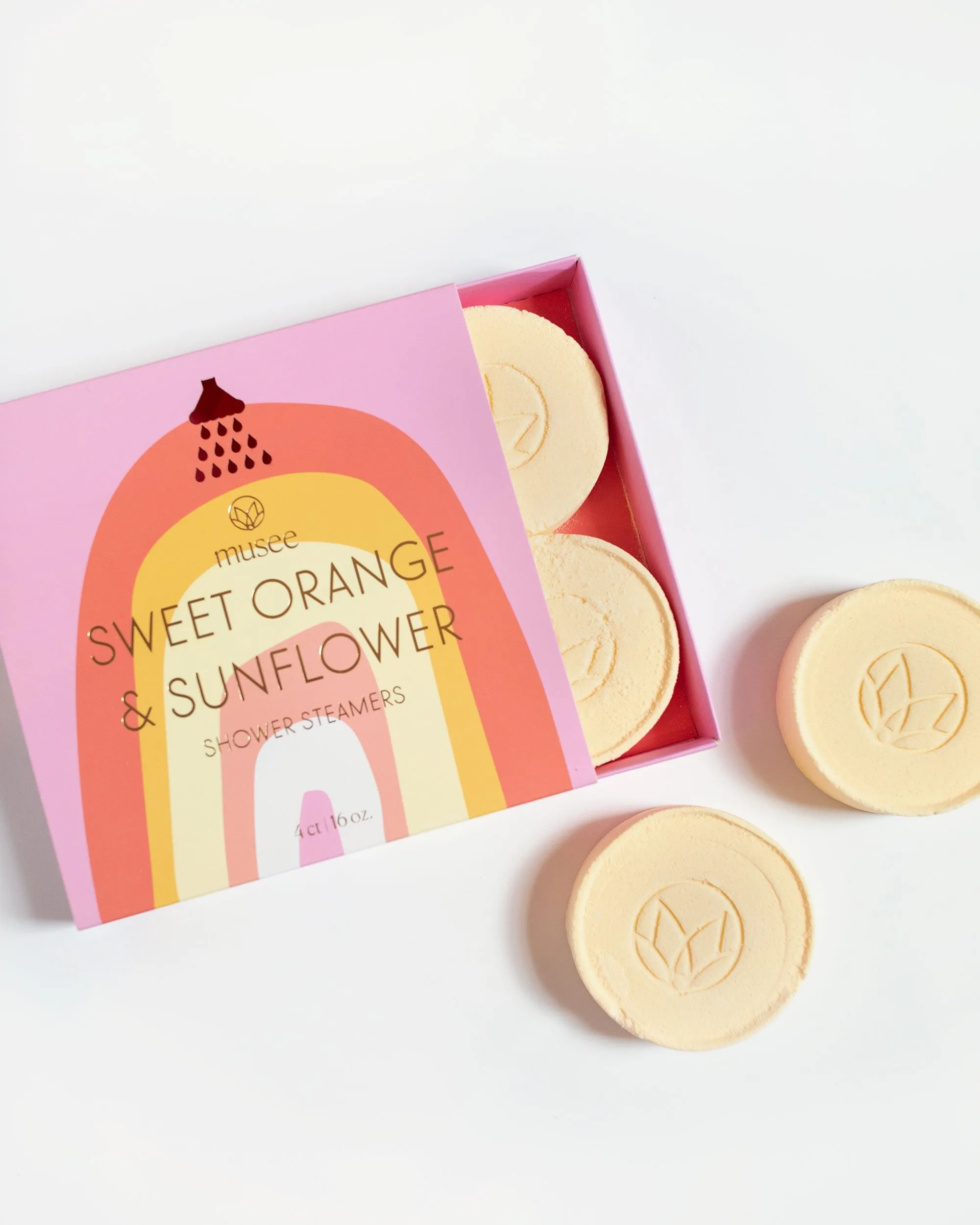 Musee Bath Sweet Orange & Sunflower Shower Steamer