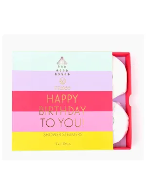 Musee | Birthday Shower Steamers