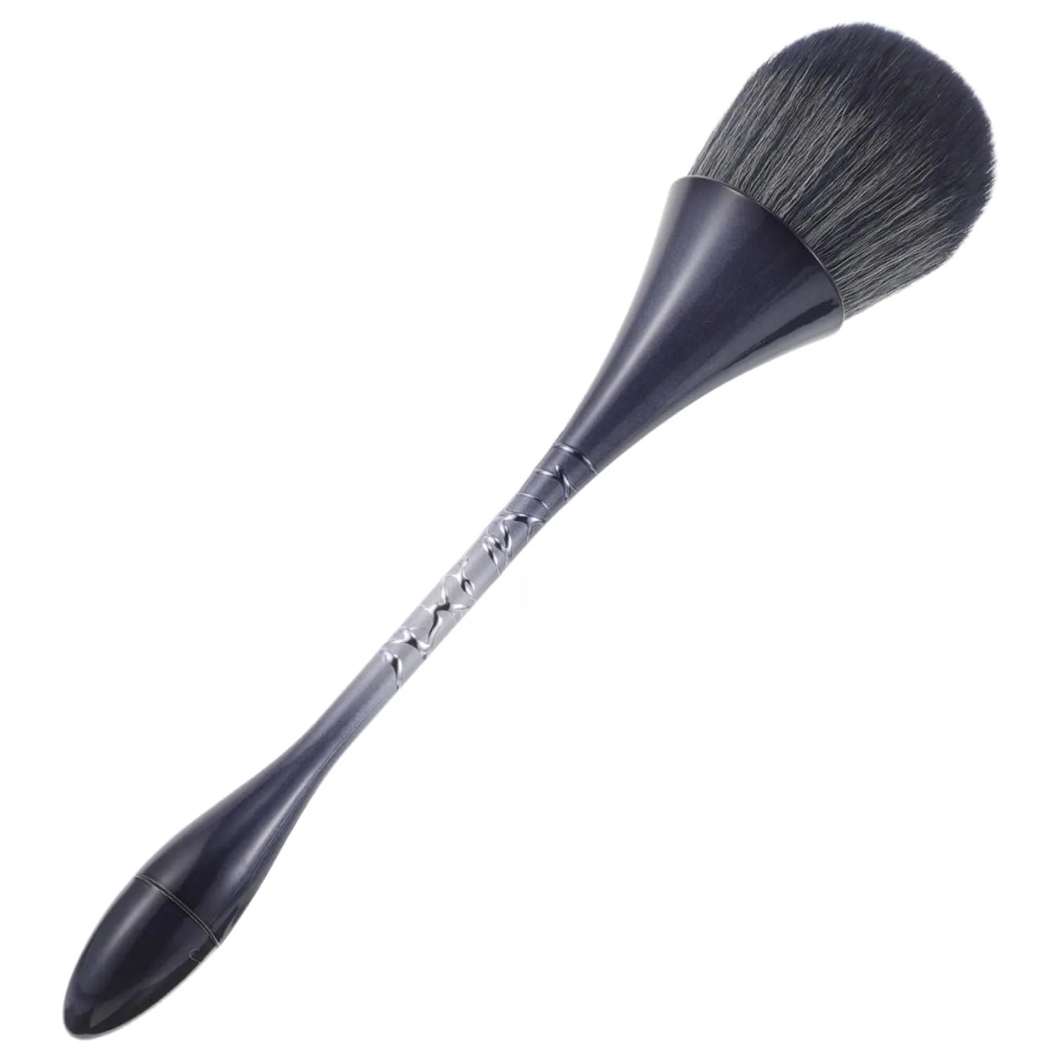 Mushroom Makeup Brush Ergonomic Dip Powder Brush Blush Tool for Travel Unique Waist Design for Loose Powder Application for Nail Dust Removal