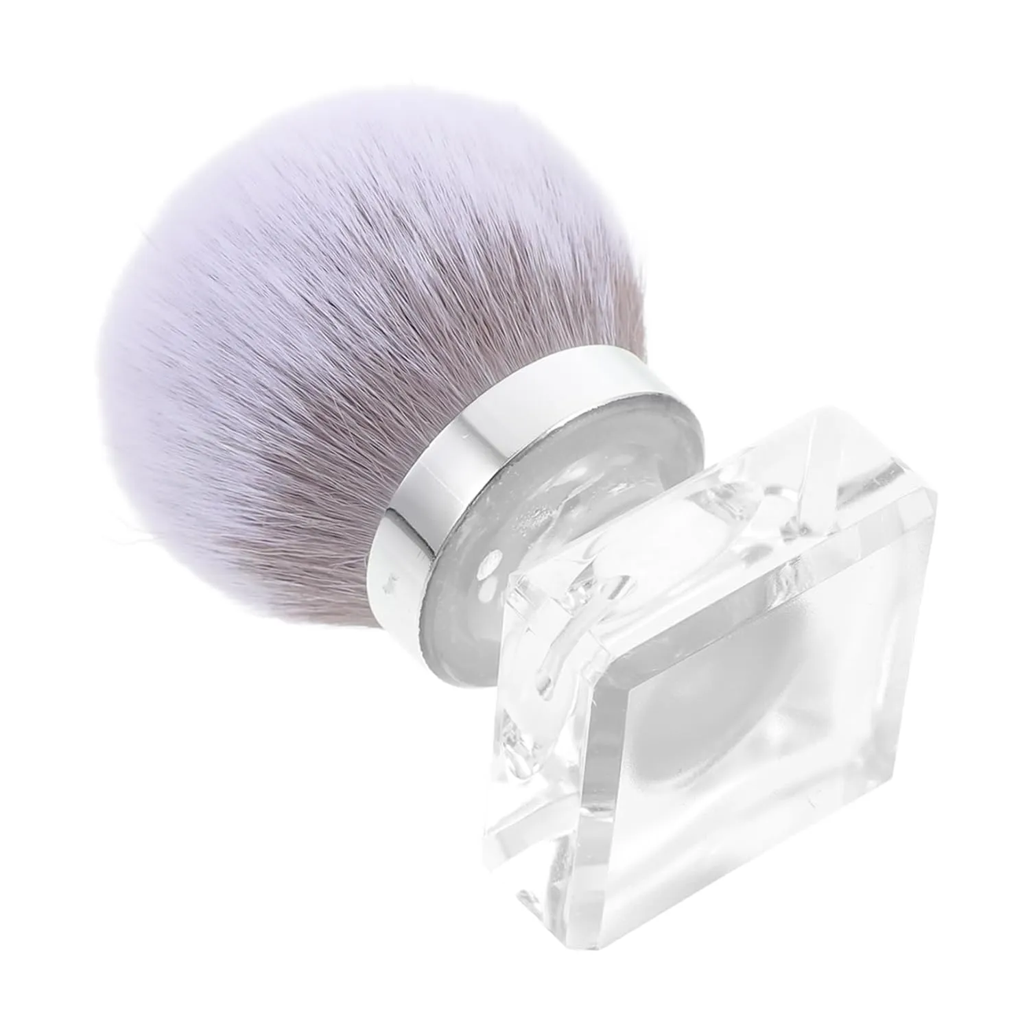 Nail Cleaning Brush Applicator Multi-use Makeup Brush for Dust Removal and Manicure for Loose Powder and Blush Comfortable Grip Versatile Makeup Tool