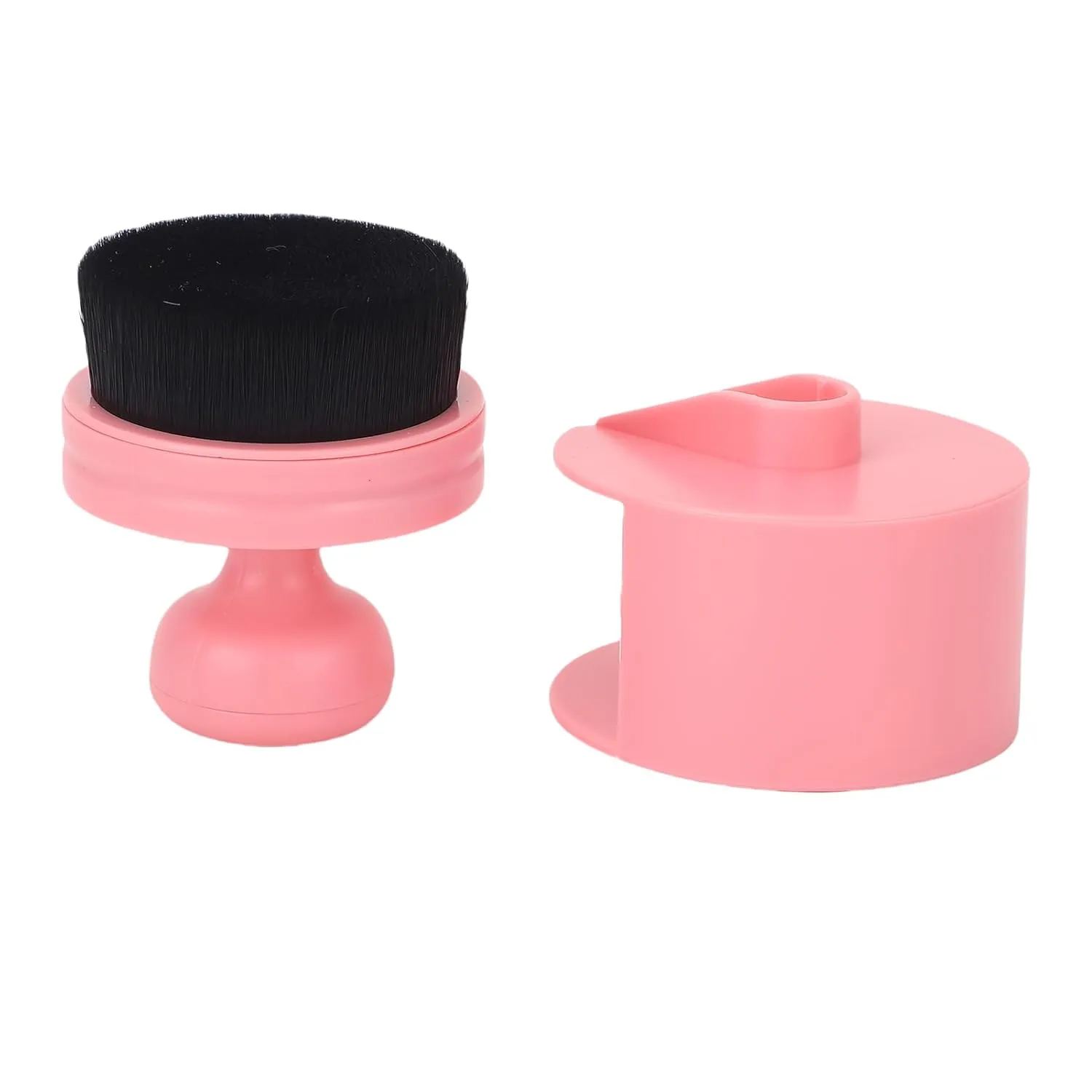 Nail Dust Brush, Professional Nail Art Dust Cleaning Brush for Loose Powder (Pink)